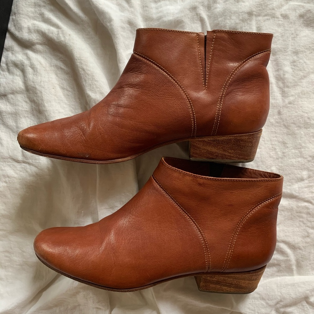 Rachel Comey Dorsey Ankle Boots, Size US 8, Brunet
